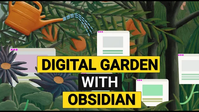 How to Set Up a Digital Garden With Obsidian For Free thumbnail