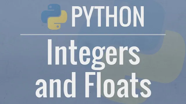 Python Tutorial for Beginners 3: Integers and Floats - Working with Numeric Data thumbnail