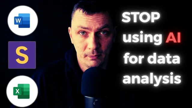 Don't use AI for Qualitative data analysis - use these tools instead thumbnail