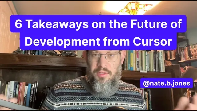 6 Takeaways on the Future of Development from the Lex Fridman Cursor Podcast thumbnail