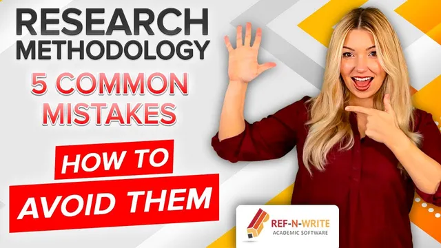 Research Methodology -  5 Beginner Writing Mistakes to Avoid thumbnail