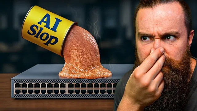 I'm done with the AI hype thumbnail