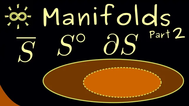 Manifolds 2 | Interior, Exterior, Boundary, Closure [dark version] thumbnail