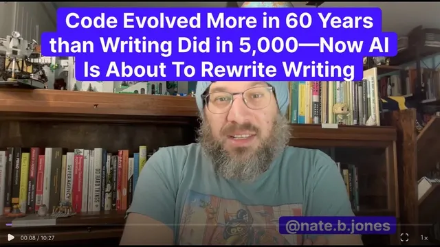Code Evolved More in 60 Years than Writing did in 5,000—Now AI is About to Rewrite Writing thumbnail