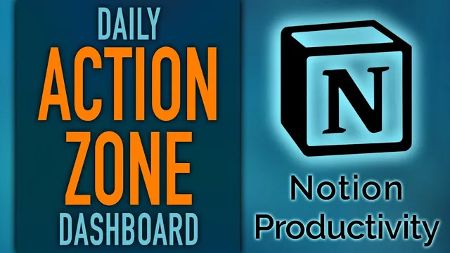 Notion Daily "Action Zone" Dashboard Design (Life OS) thumbnail