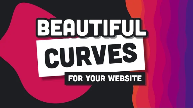 Build a Curvaceous Homepage // Wavy Background Tutorial with SVG & CSS thumbnail