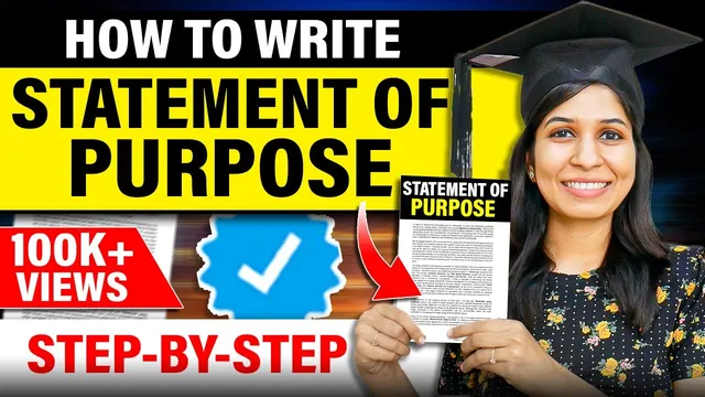 How to write a Statement of Purpose (SOP) | Letter of Motivation | Admission Essay thumbnail