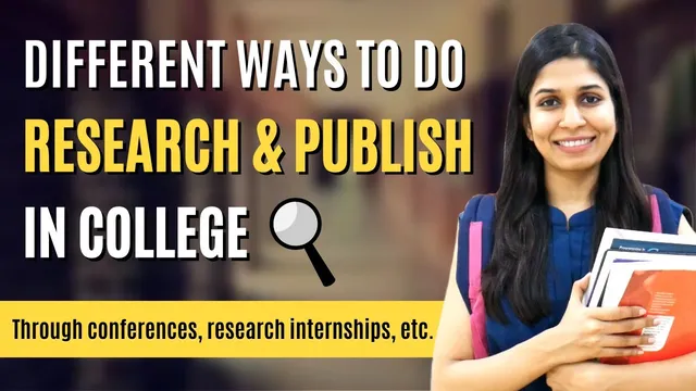 Different ways to do research & publish it in college 🔥 thumbnail