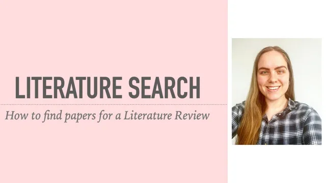 How to Do a Literature Search Part 1: Search Keywords | Searching for a Literature Review thumbnail
