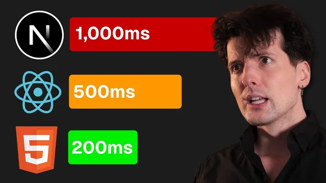 Why is Next.js so slow?? thumbnail