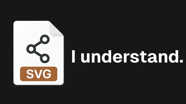 I finally get how SVGs work thumbnail