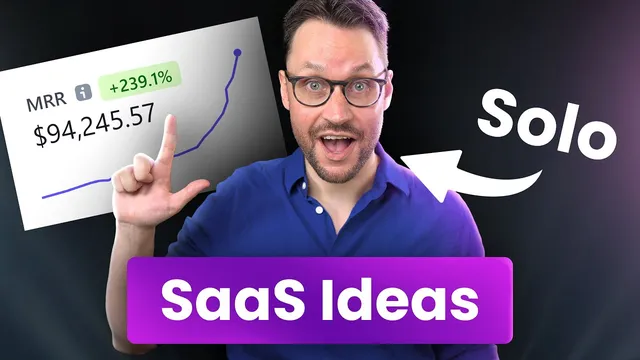 5 SaaS Ideas You Can Build as a Solo Founder thumbnail
