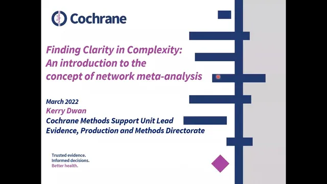 Finding clarity in complexity: an introduction to the concept of network meta-analysis thumbnail