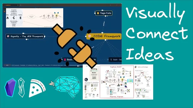 The Visual Thinking Framework with Obsidian and Excalidraw: Making Visual Connections between Notes thumbnail