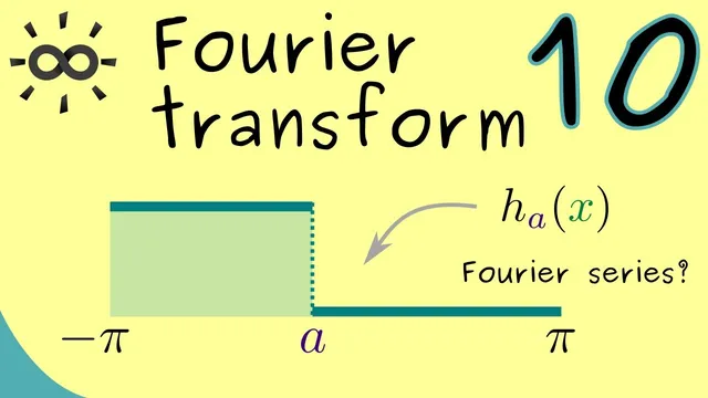 Fourier Transform 10 | Fundamental Example for Fourier Series thumbnail