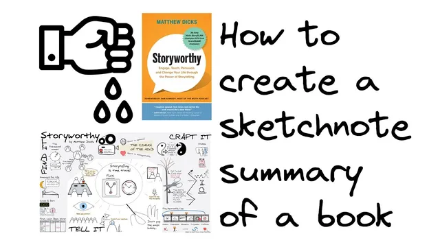 How to create a sketchnote summary of a book with Excalidraw + Obsidian + Progressive Summarization thumbnail
