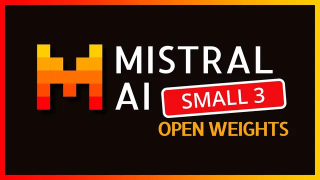 Mistral Small 3 - The NEW Mini Model Killer thumbnail
