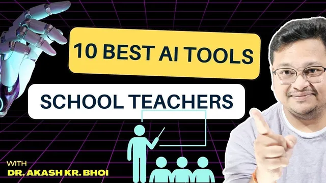 Best AI Tools for School Teachers || Hindi thumbnail