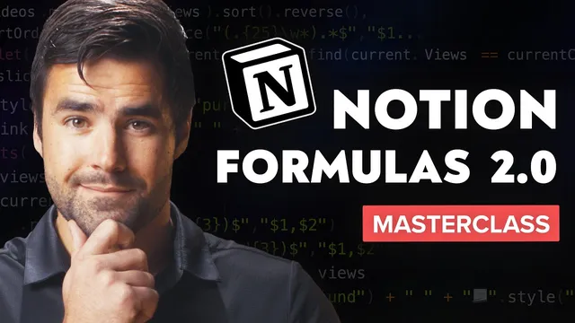 Notion Formulas 2.0 – Advanced Masterclass thumbnail