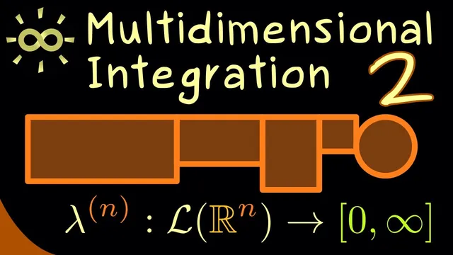 Multidimensional Integration 2 | The n-dimensional Lebesgue Measure [dark version] thumbnail