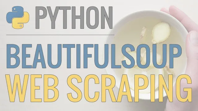 Python Tutorial: Web Scraping with BeautifulSoup and Requests thumbnail