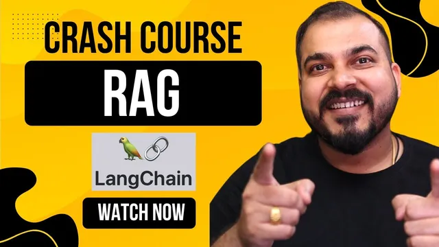 Complete RAG Crash Course With Langchain In 2 Hours thumbnail
