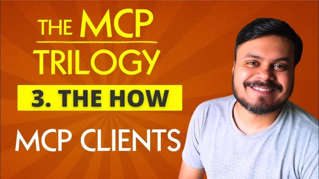 How to build MCP Clients | MCP Trilogy | CampusX thumbnail