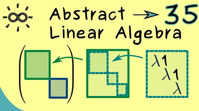 Abstract Linear Algebra 35 | Definition of Jordan Normal Form thumbnail