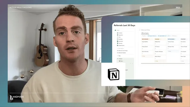Powering Up Notion As A CRM: Pipelines, Segmented Lists & Meetings (Template Tutorial) thumbnail