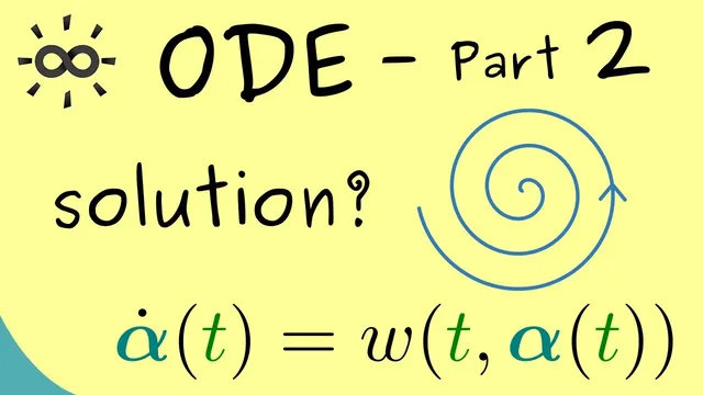 Ordinary Differential Equations 2 | Definitions thumbnail