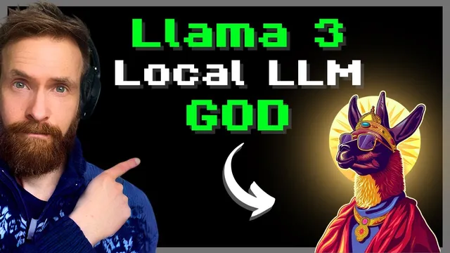 Llama 3 8B: BIG Step for Local AI Agents! - Full Tutorial (Build Your Own Tools) thumbnail