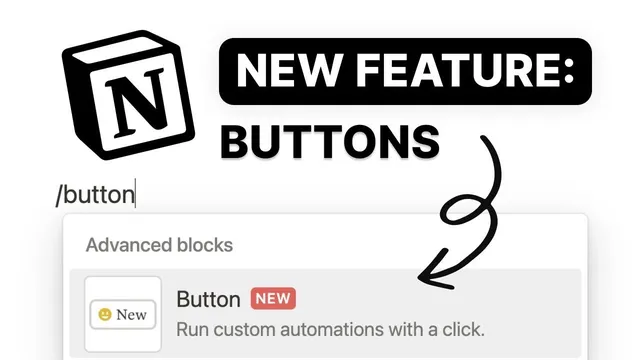 How to use Notion's New Button Feature thumbnail