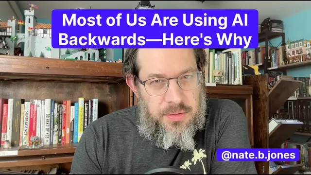Most of Us Are Using AI Backwards. Here's Why. thumbnail