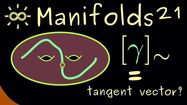 Manifolds 21 | Tangent Space (Definition via tangent curves) [dark version] thumbnail