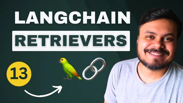 Retrievers in LangChain | Generative AI using LangChain | Video 13 | CampusX thumbnail