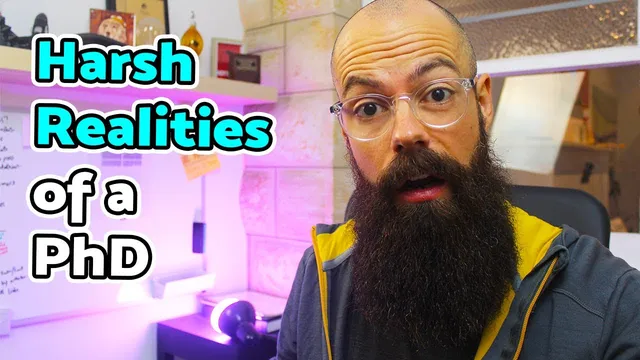 6 harsh realities of a PhD | PhD graduate's insights thumbnail