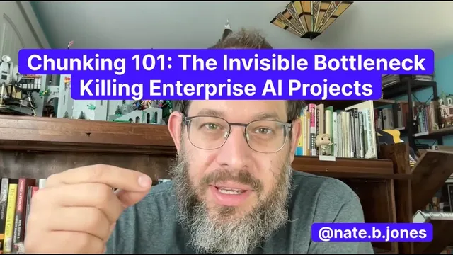 Chunking 101: The Invisible Bottleneck Killing Enterprise AI Projects thumbnail