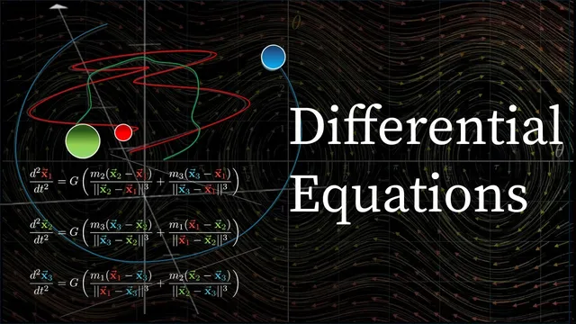 Differential equations, a tourist's guide | DE1 thumbnail