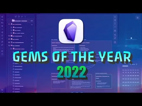 Obsidian Gems of The Year 2022(Plugins) thumbnail