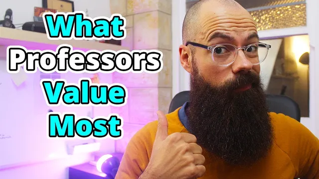 PhD student qualities Professors VALUE MOST! thumbnail
