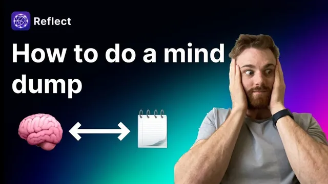 How to mind dump (stress reduction technique) thumbnail