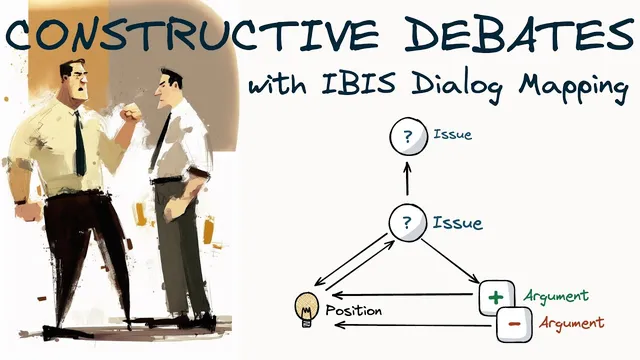 Develop the Superpower of Constructive Debating with Dialog Mapping - includes ChatGPT case study thumbnail