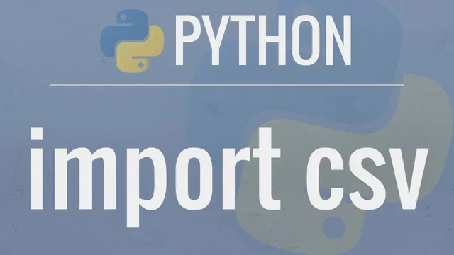 Python Tutorial: CSV Module - How to Read, Parse, and Write CSV Files thumbnail