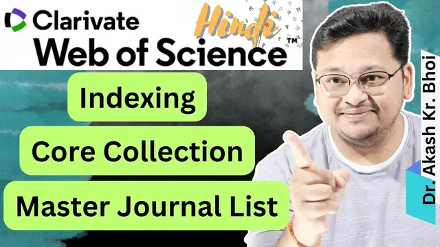 Web of Science Core Collection || Web of Science Master Journal List - Search || Hindi || 2023 thumbnail