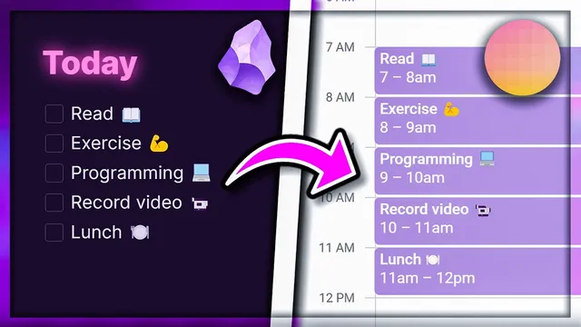 Set up a POWERFUL Obsidian Task and Time Management System with Morgen thumbnail