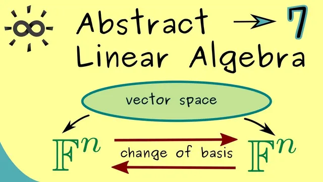 Abstract Linear Algebra 7 | Change of Basis thumbnail