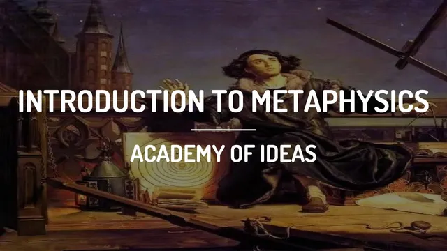 Introduction to Metaphysics thumbnail