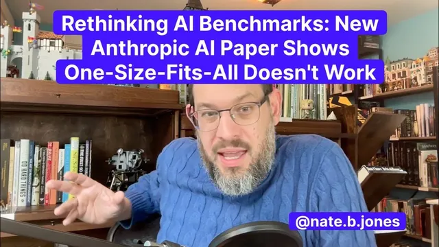 Rethinking AI Benchmarks: New Anthropic AI Paper Shows One-Size-Fits-All Doesn't Work thumbnail