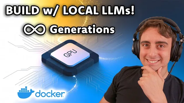 Build a Local AI App in 10 min with Docker (Zero Cloud Fees) thumbnail