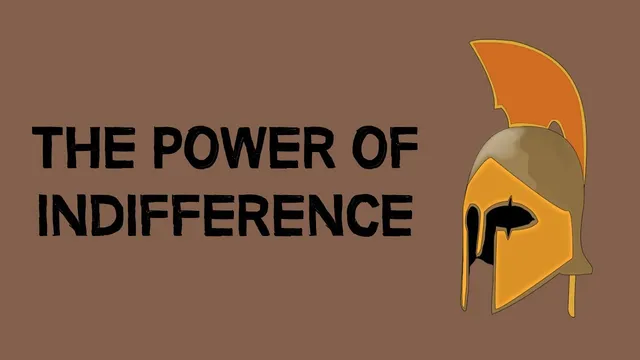 STOICISM | The Power Of Indifference (animated) thumbnail